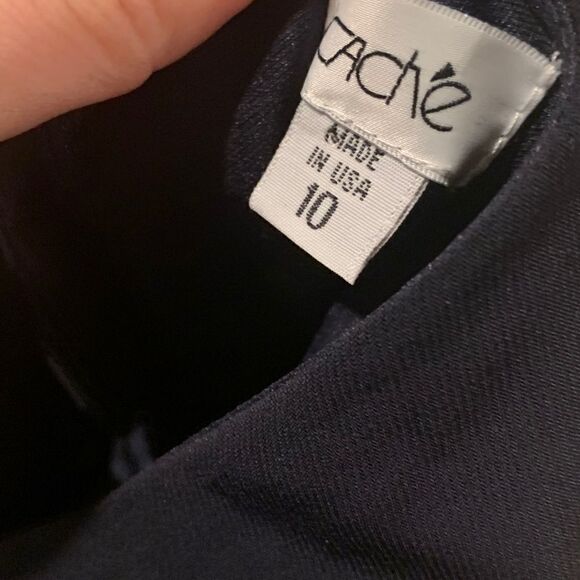 Cache  Navy dress - Picture 6 of 9